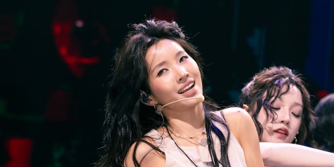 아이들 소연 '짜릿하게' [포토]