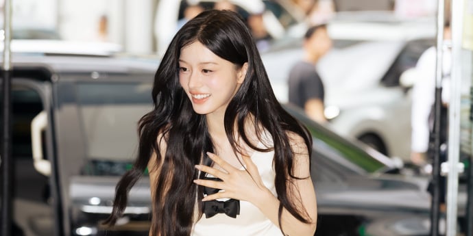 아일릿 민주 '조심조심' [포토]