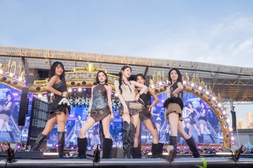 아이들, ‘싸이흠뻑쇼’ 달궜다
