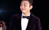 유아인, ‘호프’ 시사회 등장 화제