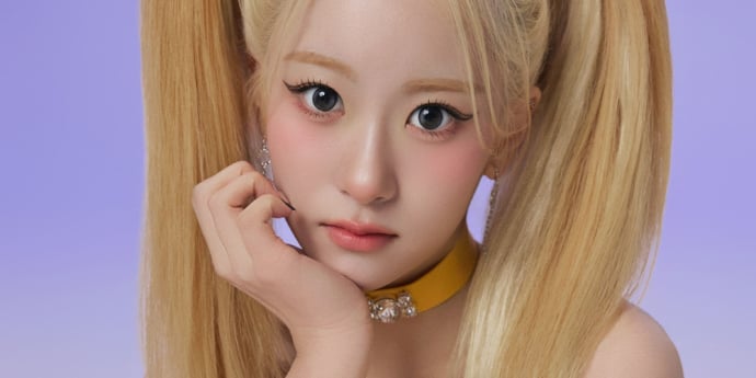 오유진, 파격 금발 변신