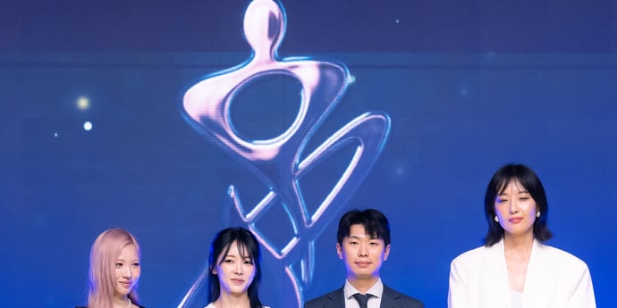미노이 '케이모델어워즈 대중문화예술인상 가수인기상 수상' [포토]