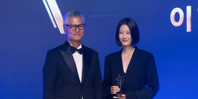 이현이 '케이모델어워즈 대중문화예술인상 스타상 수상' [포토]