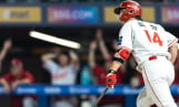 최정, 11시즌 연속 20홈런… KBO 최초 대기록