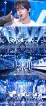 아홉, ‘뮤직뱅크’ 뜨겁게 달궜다
