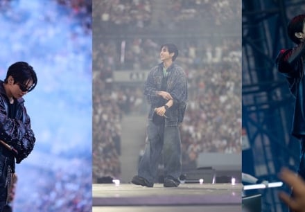BTS 정국, 발렌시아가 커스텀 룩으로 파리 무대 빛냈다