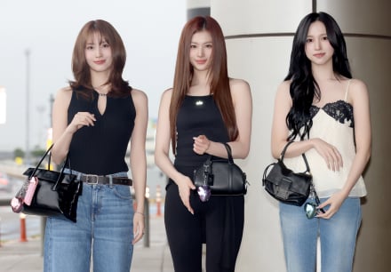 트와이스 미사모, 공항패션 눈길