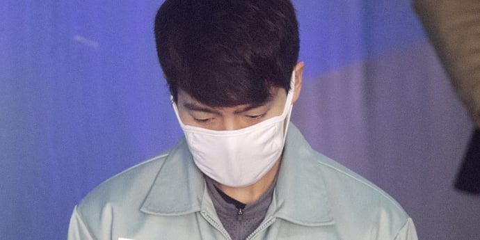 만취 역주행 손승원, 5번째 음주운전에 검찰 징역 4년 구형