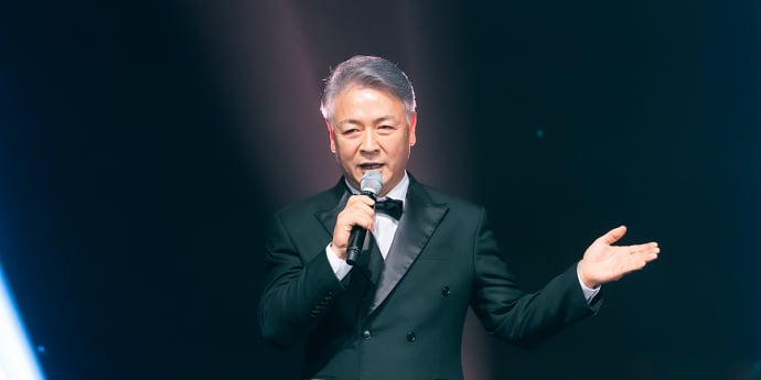 '2026 페이스오브코리아'에서 인사말하는 양의식 회장 [포토]