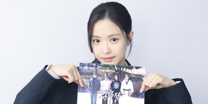 ‘김부장’ 손나은, 첫 액션 도전 성공적