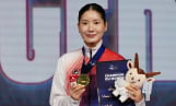 펜싱 송세라, 세계선수권 女 에페 금메달