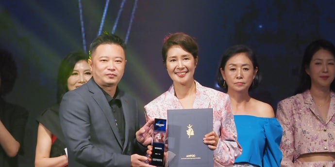 신정임 '2026 페이스오브코리아 시니어 위너 선정' [포토]