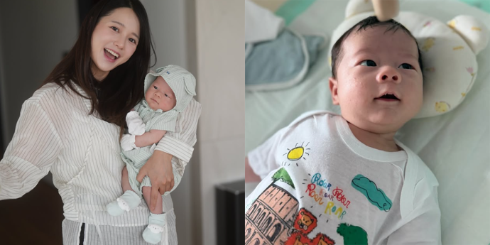 남보라 아들, 폭풍 성장 ‘완성형 미모’